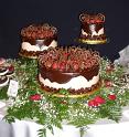 CHOC STRAWBERRY 3 CAKES